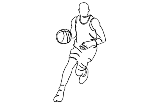 Outline:_Pyregtuvcm= Basketball Clipart