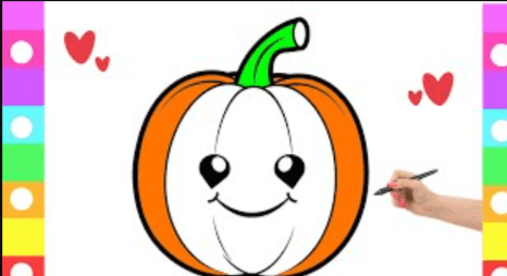 Outline:7lur9ajx32e= Pumpkin Drawing